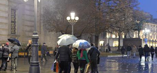 In arrivo piogge e temporali