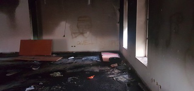 Incendiato Centro disabili a Reggio