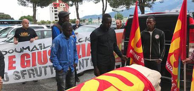 Soumaila Sacko, salma partita da Lamezia verso il Mali