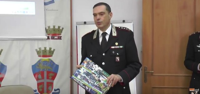 Presentato il calendario dell’Arma dei Carabinieri 2018 (VIDEO)