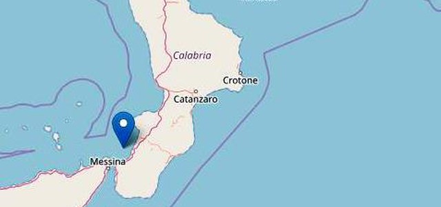 Terremoto magnitudo 4.2 nella Costa Calabra sud occidentale
