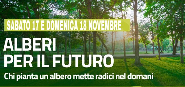 Alberi per il Futuro, domenica 19 novembre a Catanzaro decine di alberi messi a dimora f