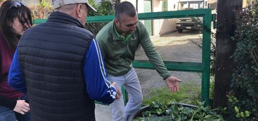 Gli ospiti del Centro Diurno Spazio Al.Pa.De. al vivaio Agrigarden
