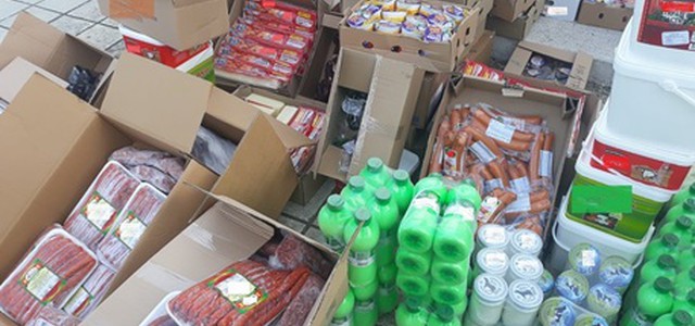 Sequestrati 600 chili di alimenti