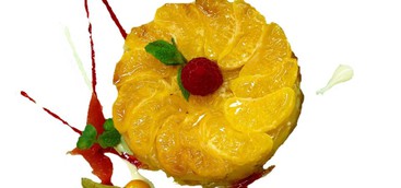 Un piatto di cucina internazionale con le Clementine di Corigliano   