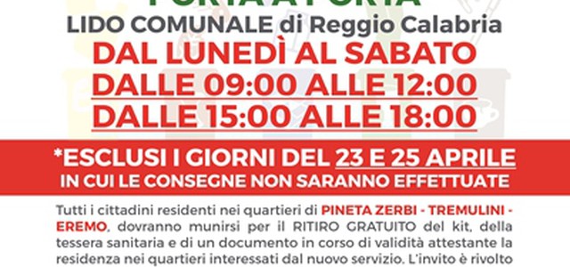 Nuovo orario per le consegne dei kit per la raccolta differenziata porta a porta al Lido Comunale