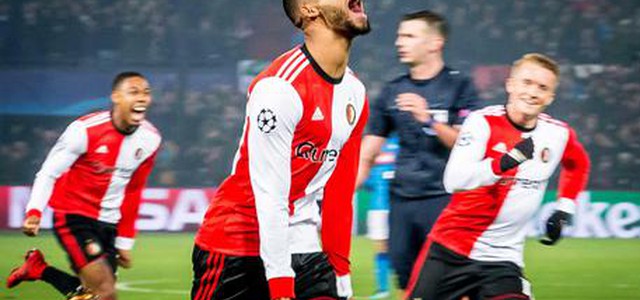 Champions League, Feyenoord-Napoli 2-1, Napoli scende in Europa League