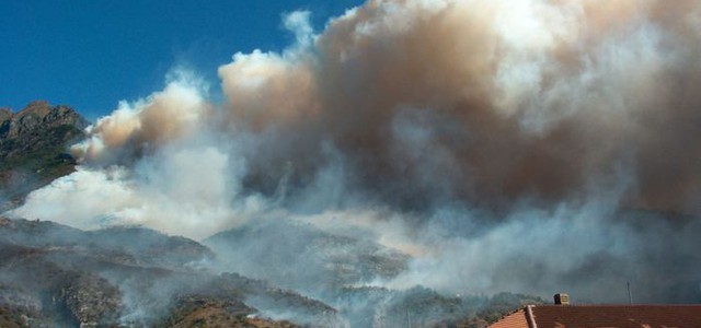 Incendio Val Susa, evacuate alcune case