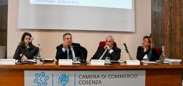 Il Presidente del Tar Calabria interviene alla tavola rotonda organizzata dalla CCIA di Cosenza