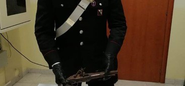 Aveva tre pistole in casa, arrestato