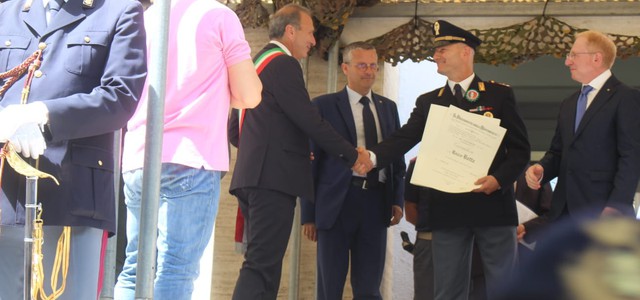 Gli auguri del Sindaco al nuovo Cavaliere Rocco Blotta