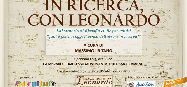 “In ricerca, con Leonardo…”: laboratorio di filosofia civile per adulti