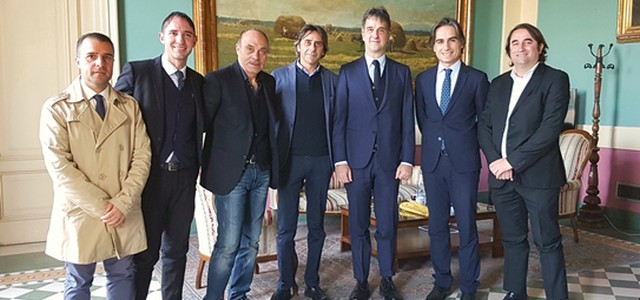 Incontro istituzionale a Palazzo Alvaro tra Giuseppe Falcomatà e Michele Uva