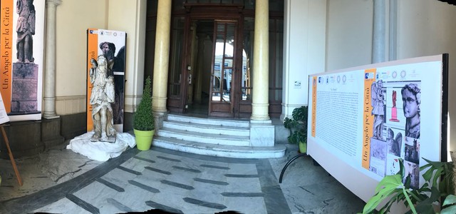 A Palazzo S.Giorgio in corso il  restauro  aperto ai cittadini  dell’angelo tutelare 