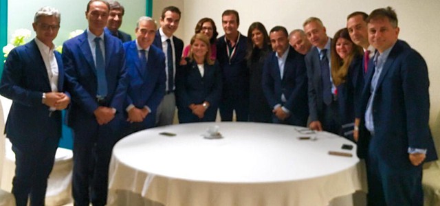 Regionali Calabria - la delegazione regionale di Forza Italia nell'incontro a Viterbo fa il nome di Occhiuto