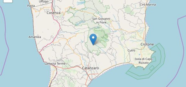Nuova scossa di terremoto nel Catanzarese