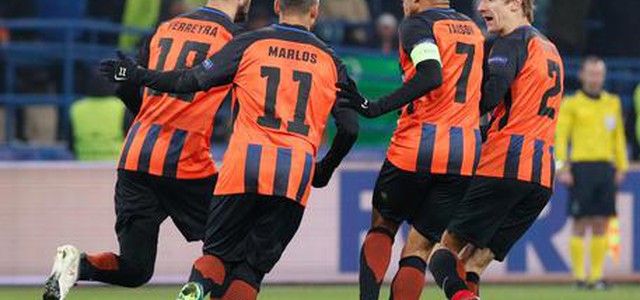 Champions League: Shakhtar Roma 2-1, giallorossi durano solo un tempo