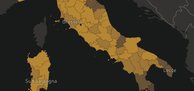Covid19 - A Catanzaro rischio più basso di incontrare positivi agli eventi