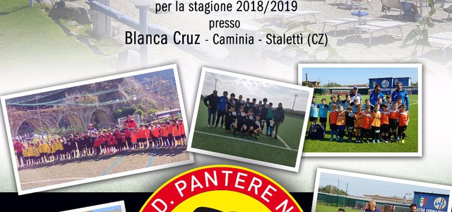La presentazione della nuova stagione dell'Asd Pantere Nere