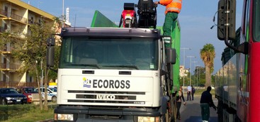 CORIGLIANO/SCHIAVONEA – RIMOSSI I CASSONETTI  PAGINA STORICA PER LA CITTA’, CRESCE L’ENTUSIASMO
