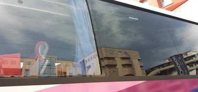 Sassi contro pullman Sambenedettese a Cosenza