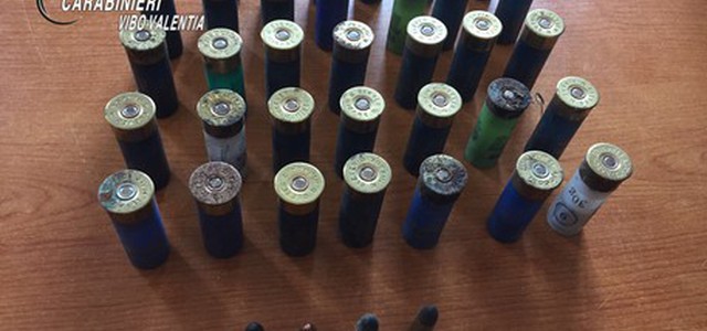 Parti armi e munizioni trovate da Carabinieri