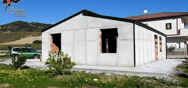 Sequestrata costruzione abusiva non ancora completata (VIDEO)