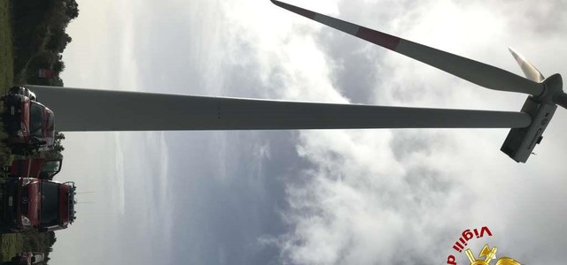 Vigili del Fuoco: esercitazione nel parco eolico di Jacurso