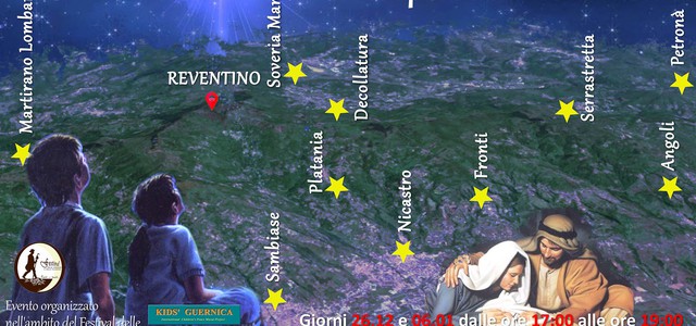 Presepe vivente del Reventino all’Antico Mulino delle Fate di Lamezia Terme nell’ambito del Festival delle Erranze e della Filoxenia, il 26 dicembre ed il 6 gennaio