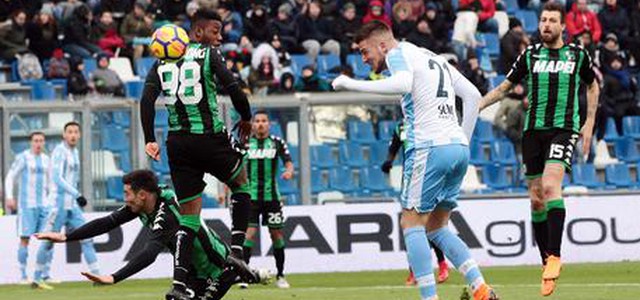 SERIE A: Sassuolo Lazio 0-3, biancocelesti scavalcano l'Inter