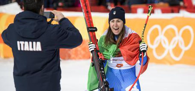 Olimpiadi invernali 2018: Sofia Goggia vince l'oro nella discesa libera a Pyeongchang