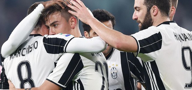 Serie A, Juventus Palermo 4-1