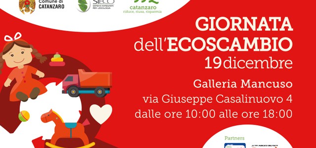 Ecoscambio mercoledì 19 dicembre in Galleria Mancuso