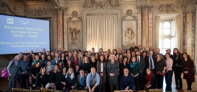 Lo Europe Direct di ritorno da Roma, ricevuto ufficialmente il mandato