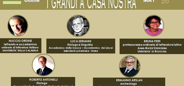 A MAGGIO GRAZIE ALLA DIDATTICA A DISTANZA 'I GRANDI' DELLA CULTURA ITALIANA SONO PASSATI DAL LICEO CLASSICO 'TELESIO' DI COSENZA
