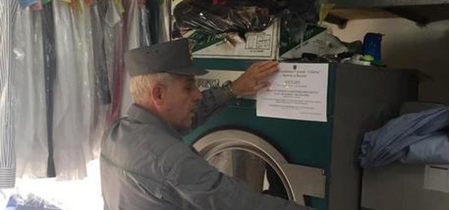 Sequestri e sanzioni a lavanderie