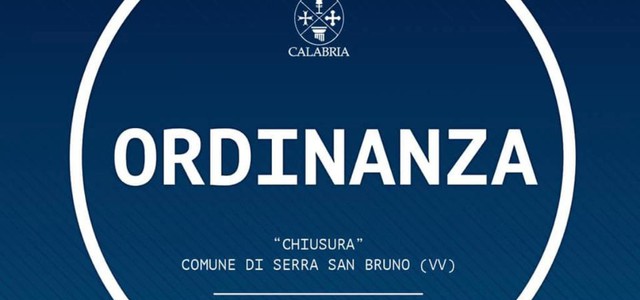 Coronavirus - chiuso il comune di Serra San Bruno