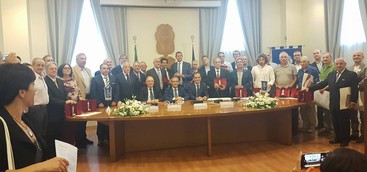 Curinga - Camera di Commercio di Catanzaro  Premio biennale al LAVORO, alla FEDELTA" A VONO SAS"