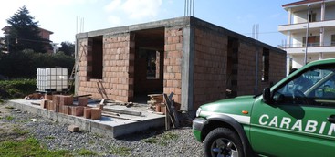 Scoperto un altro fabbricato abusivo in corso di edificazione 