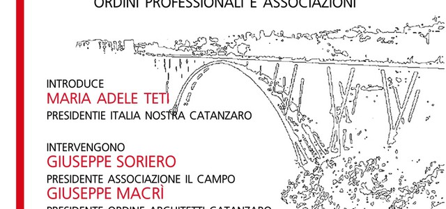 Agenda Urbana : un progetto per la città di Catanzaro