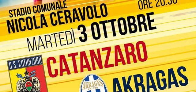 Catanzaro-Akragas, i convocati da mister Erra