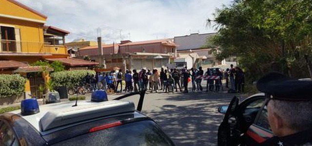 Protesta dei migranti minori non accompagnati