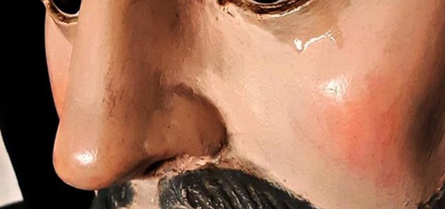 Il pianto della statua di S. Francesco da dieci giorni,  un fenomeno senza spiagazione
