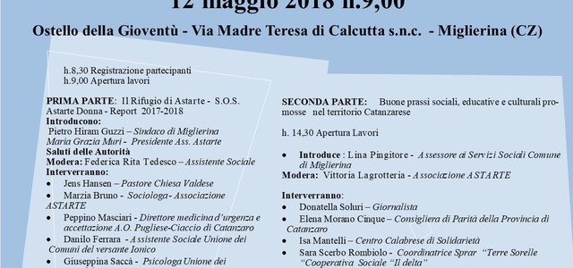 Uniti con responsabilità, con consapevolezza, con fiducia, con gli altri, convegno a Miglierina