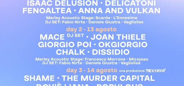 Color Fest 2025, annunciata la lineup completa