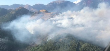 Vasto incendio nel Parco del Pollino, spento dopo oltre 24 ore