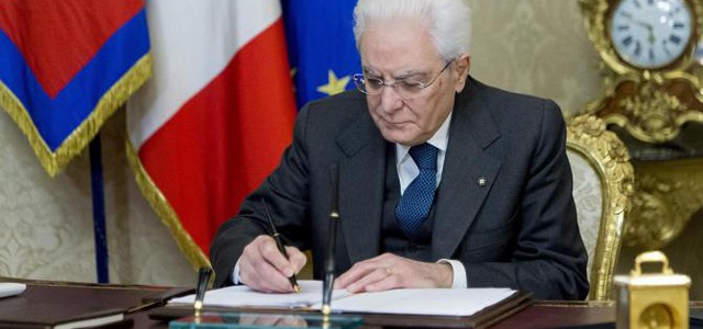 Sanità, il Presidente Mattarella ha firmato il “Decreto Calabria”