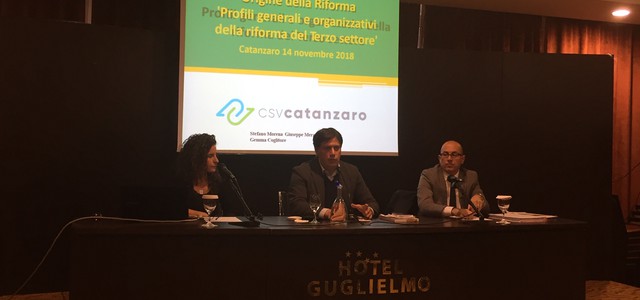 Avviato il ciclo di seminari del CSV sulla Riforma