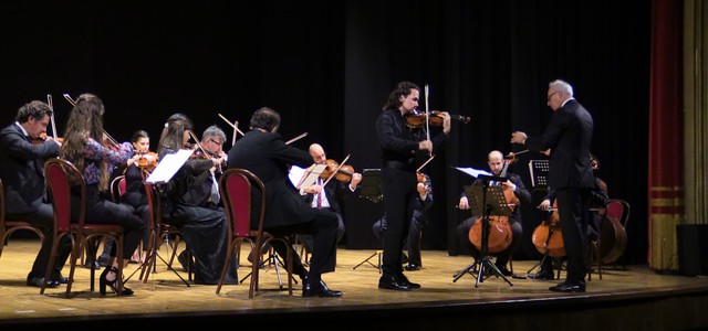 AMA Calabria, esaltante esibizione di Giuseppe Gibboni e della Nuova Orchestra Busoni a Lamezia Terme