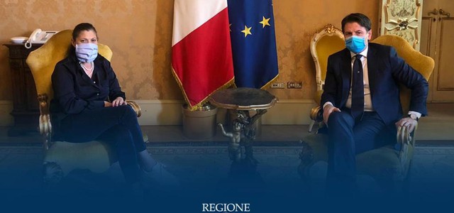 La Santelli incontra Conte: "Ho chiesto un'attenzione particolare per la Calabria"